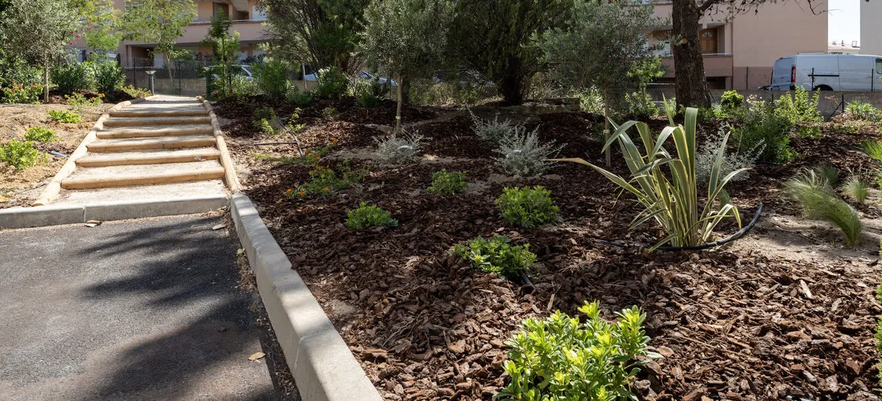 Carré et Jardin Aurélien – chantier, photo 6