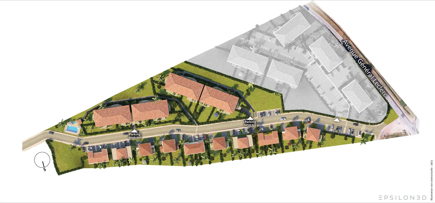 Domaine Victoria – Plan de masse