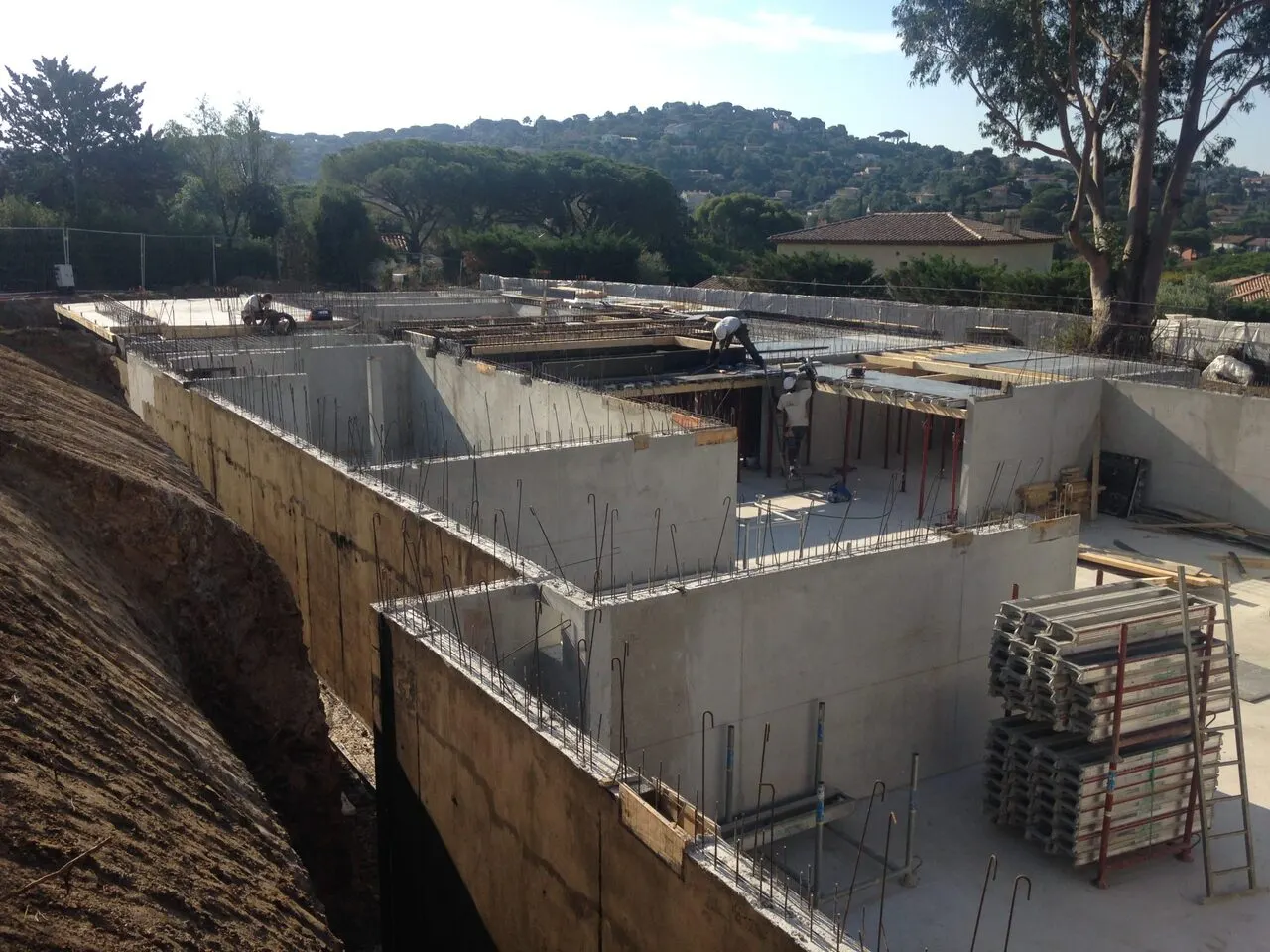 Villa Saquèdes – chantier, photo 16