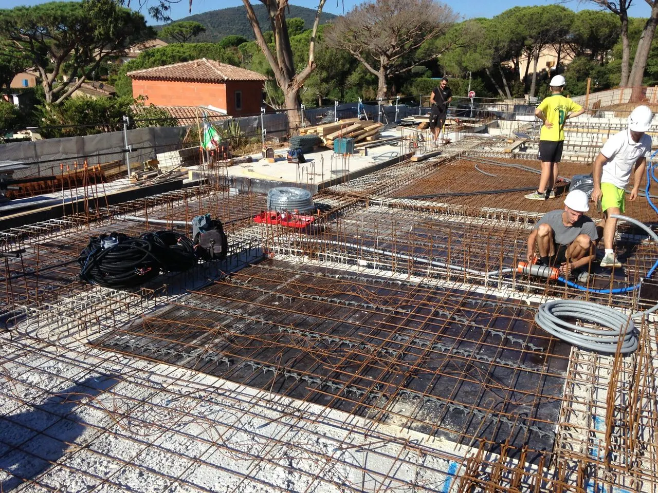 Villa Saquèdes – chantier, photo 15