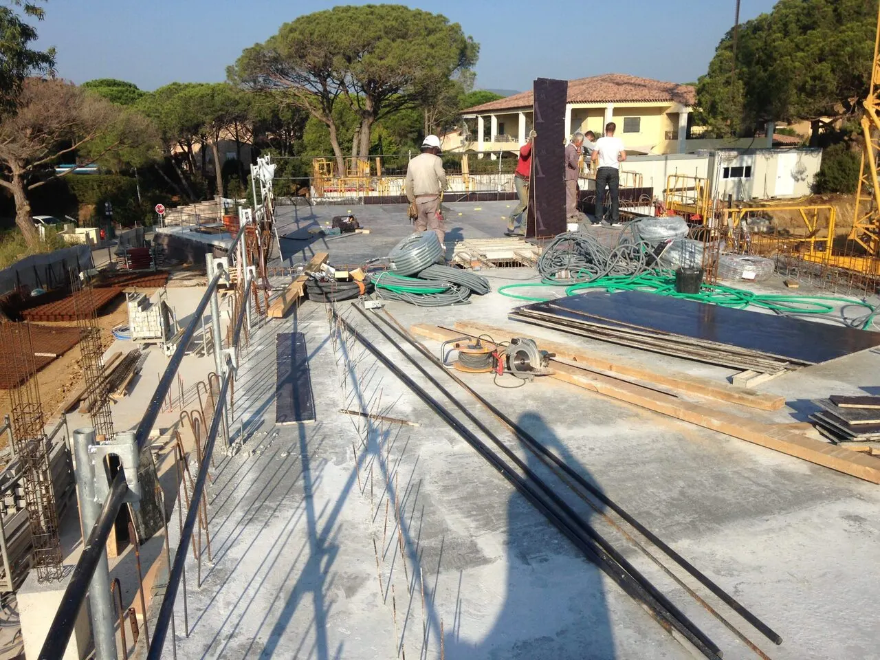 Villa Saquèdes – chantier, photo 14