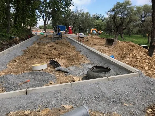Le Clos des Oliviers – chantier, photo 17