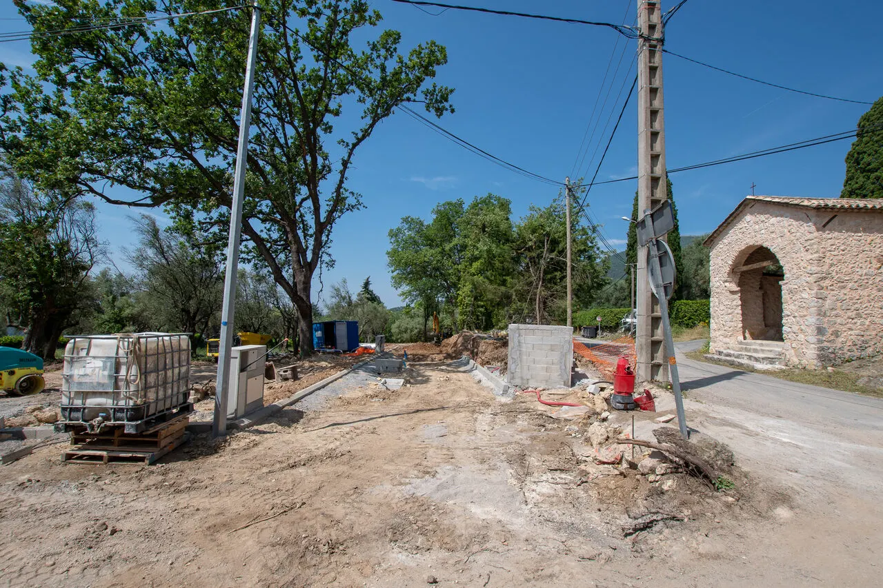 Le Clos des Oliviers – chantier, photo 18