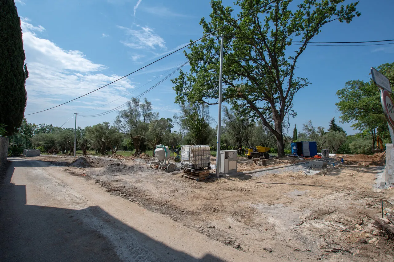 Le Clos des Oliviers – chantier, photo 20
