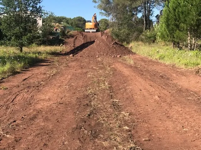 Domaine l’Orée du Bois – chantier, juillet 2018