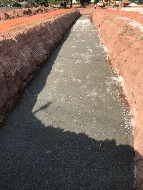 Domaine l’Orée du Bois – chantier, mi septembre 2018