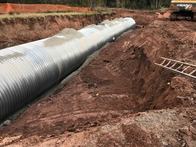 Domaine l’Orée du Bois – chantier, mi novembre 2018