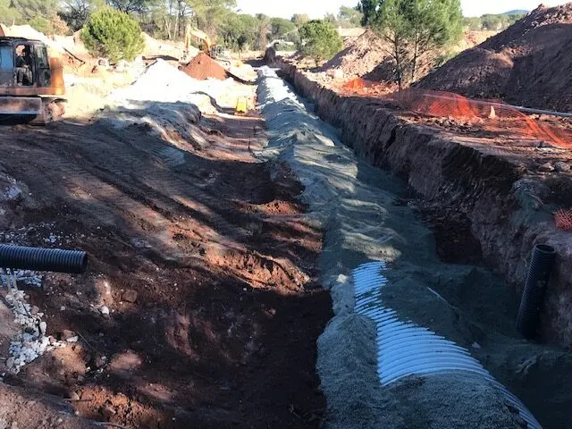 Domaine l’Orée du Bois – chantier, janvier 2019
