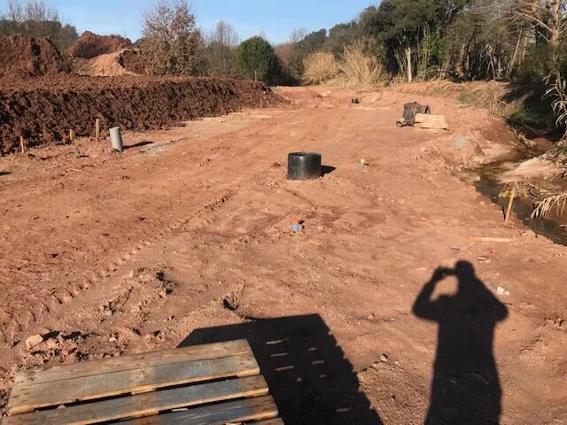 Domaine l’Orée du Bois – chantier, février 2019