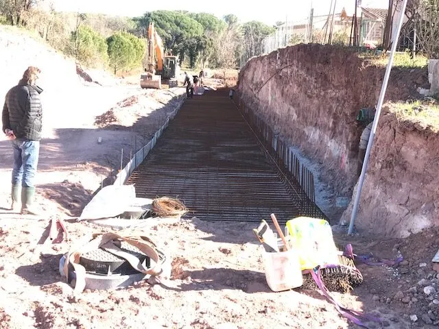 Domaine l’Orée du Bois – chantier, Mars 2019