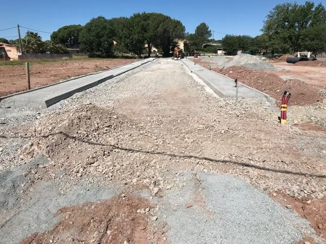 Domaine l’Orée du Bois – chantier, juin 2019