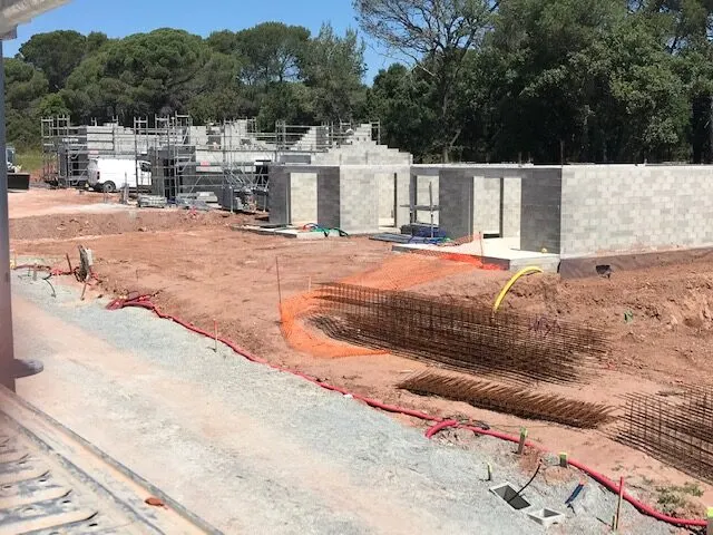 Villas de l’Orée du Bois – chantier, juin 2019