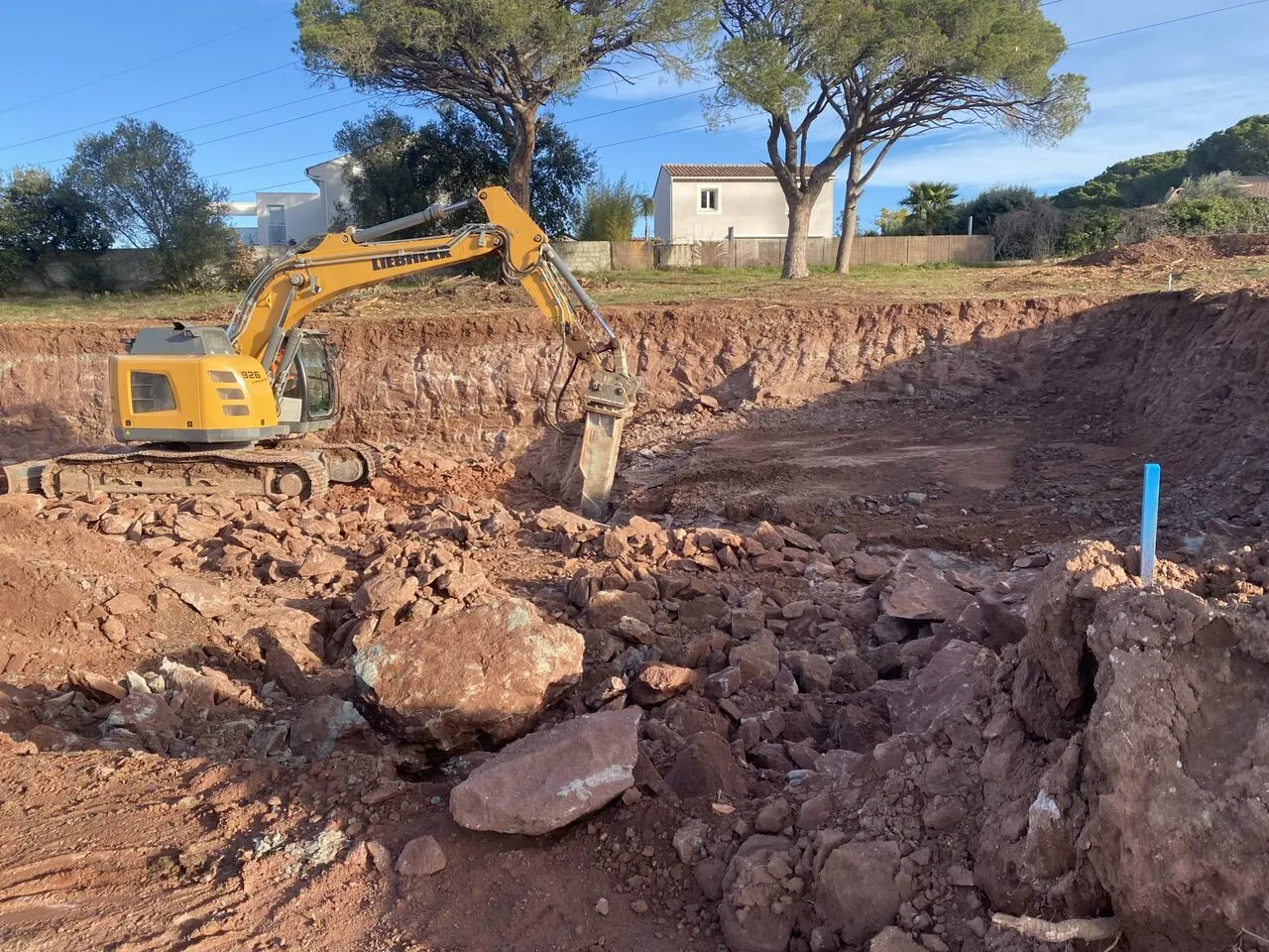 Domaine Victoria – chantier, 25-02-2022