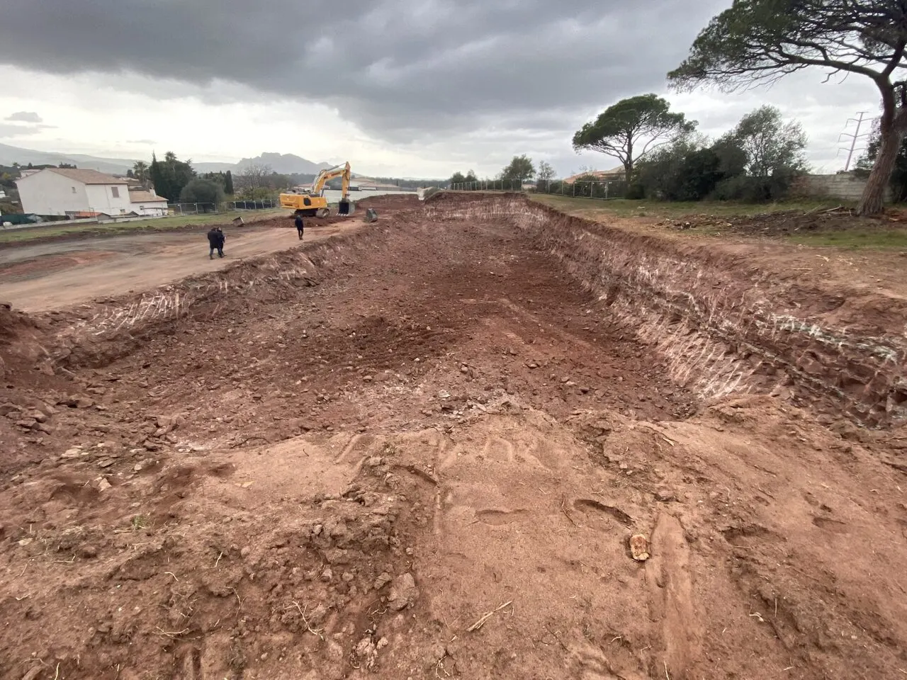 Domaine Victoria – chantier, 25-02-2022