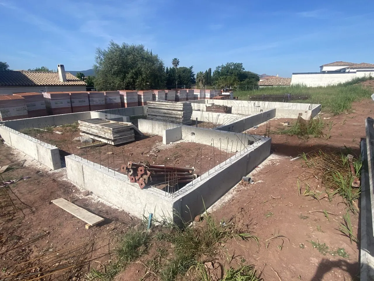 Domaine Victoria – chantier, 2022-05-12
