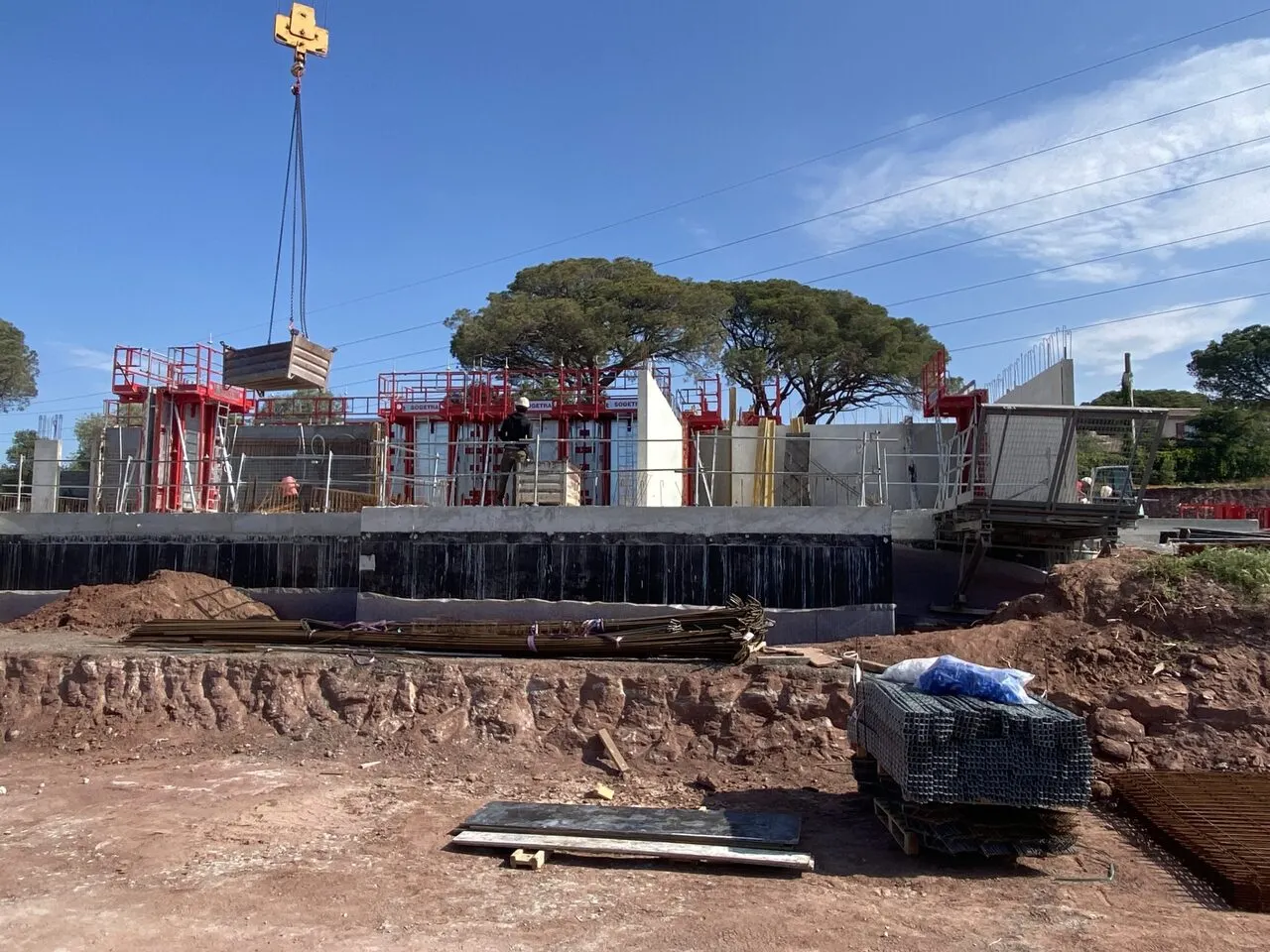 Domaine Victoria – chantier, 2022-05-19