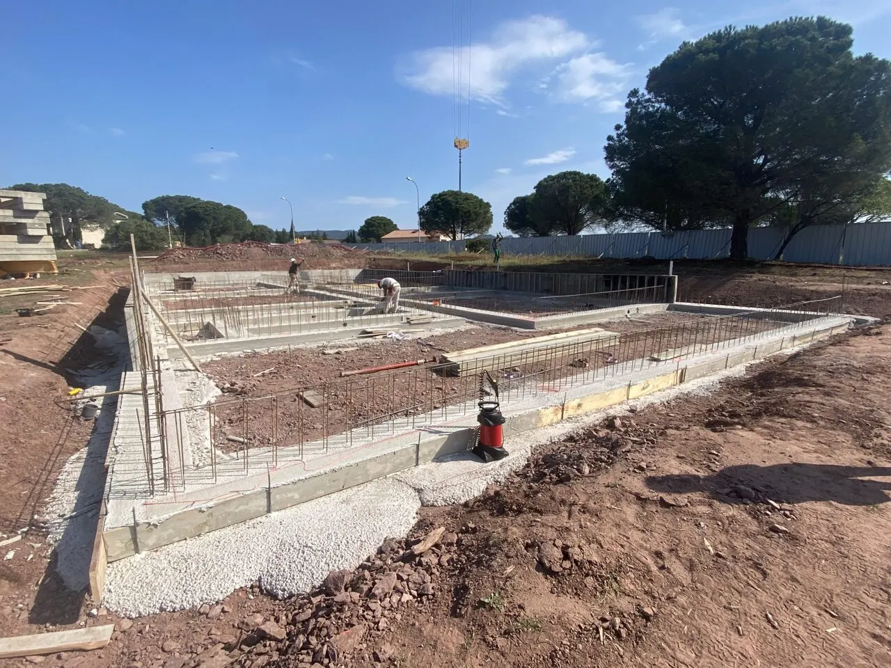 Domaine Victoria – chantier, 2022-05-19