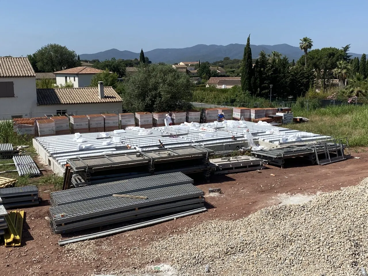 Domaine Victoria – chantier, 2022-06-09