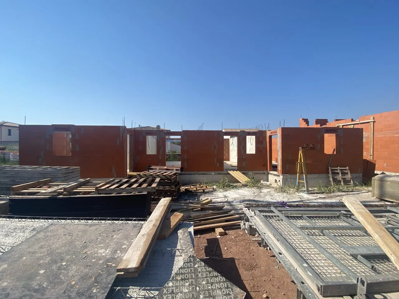 Domaine Victoria – chantier, 2022-07-22