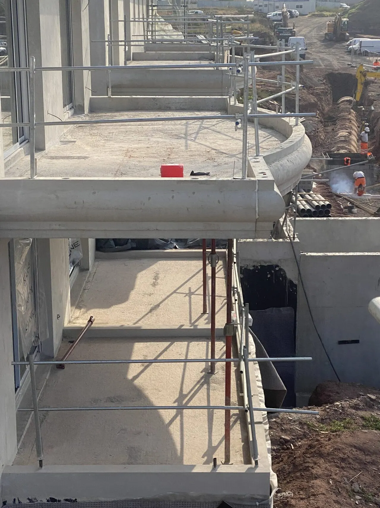 Domaine Victoria – chantier, 2022-10-05