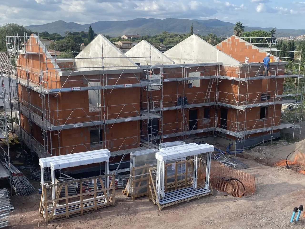 Domaine Victoria – chantier, 2022-10-05