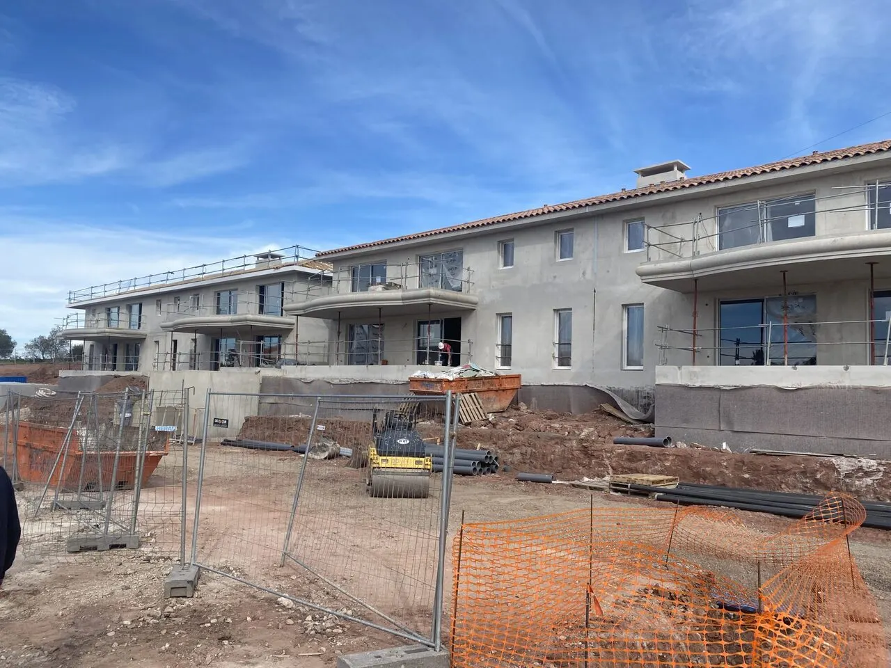 Domaine Victoria – chantier, 2022-10-05