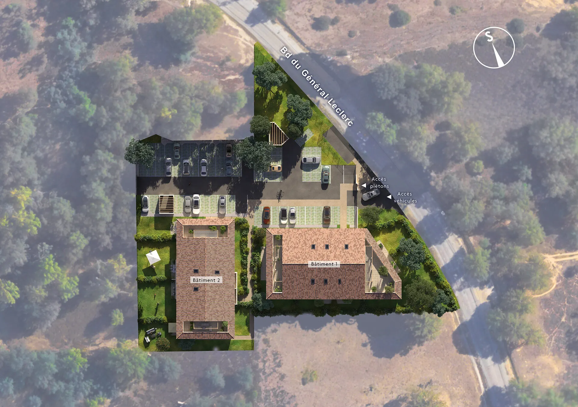 Alta Roca (BRS) – plan de masse