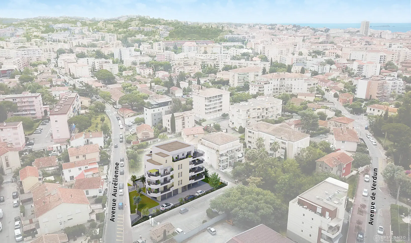 Villa Aurélie – axonométrie