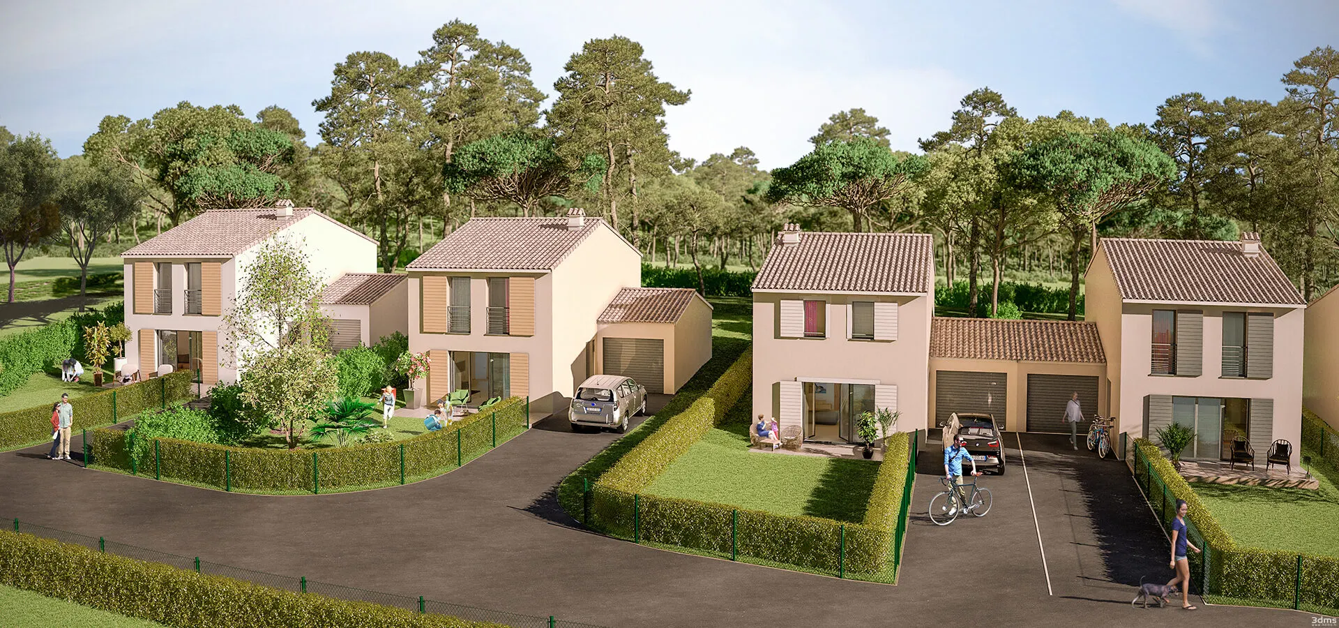 Villas de l’Orée du Bois – perspective
