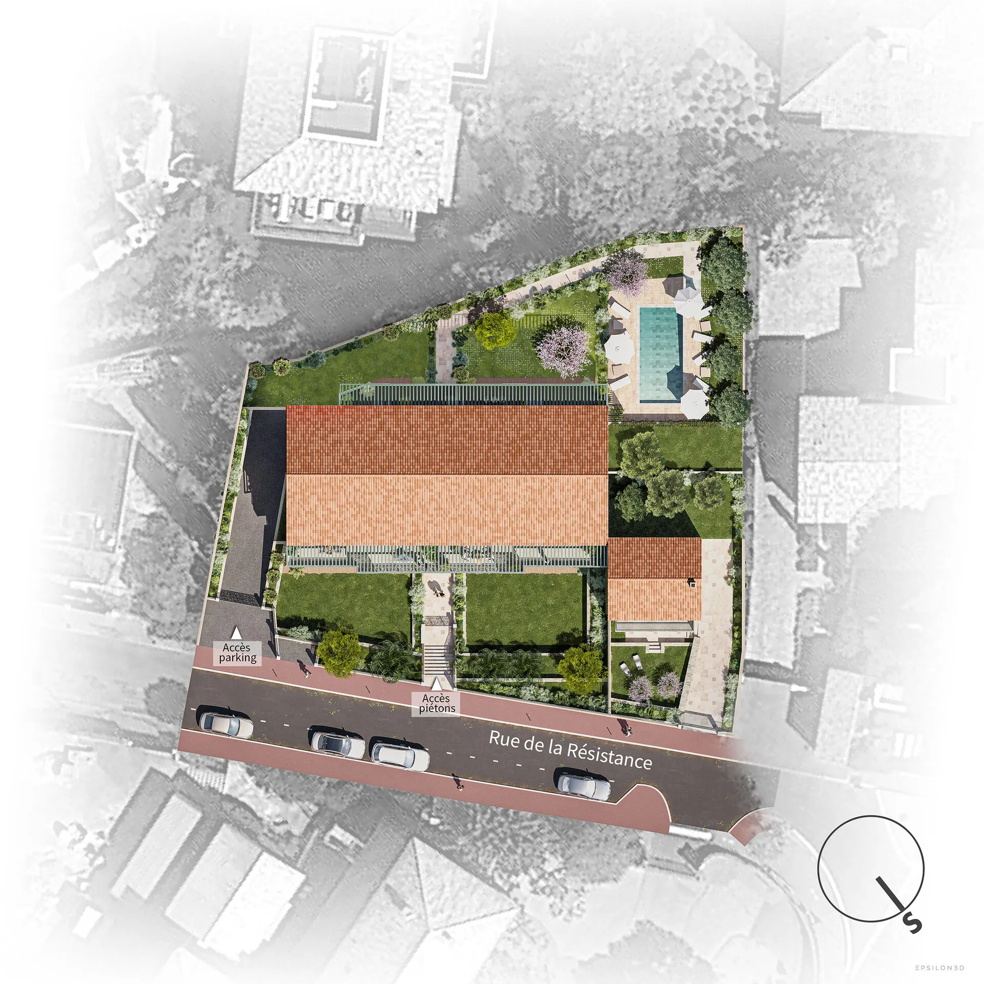 Serenity – plan de masse